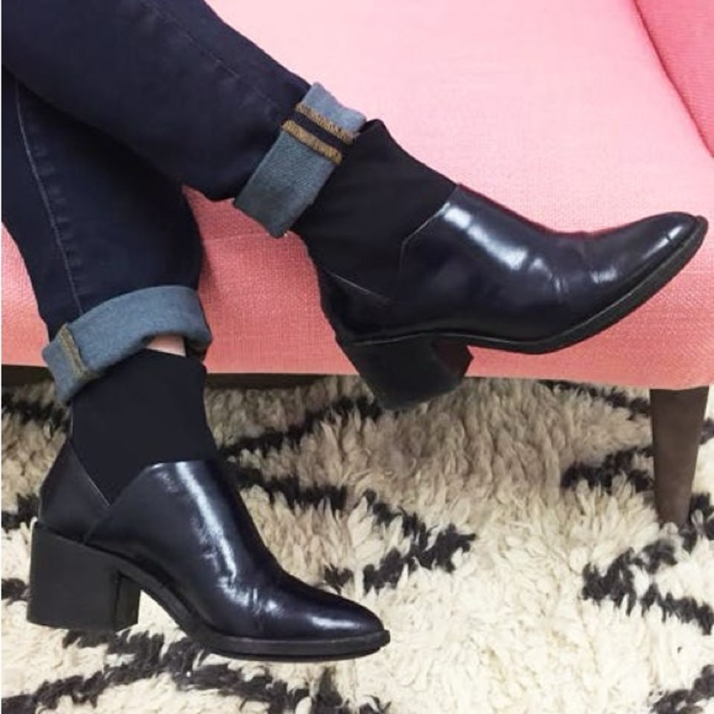 Arezzo boots - real leather - sz 39 BRA / 9US